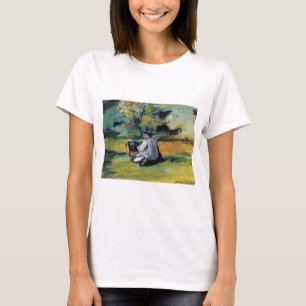 Camiseta Un pintor en el trabajo - Paul Cezanne - c1874