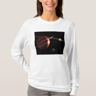 Camiseta Un planeta de masa Júpiter orbitando la estrella c