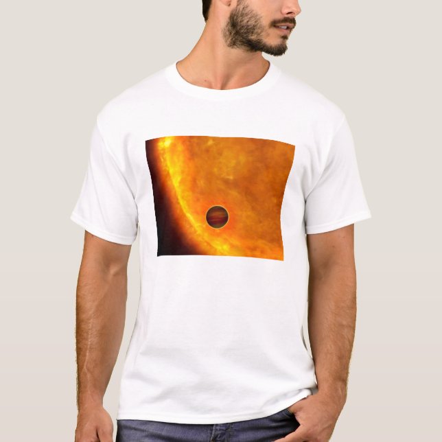 Camiseta Un planeta del tamaño de Júpiter (Anverso)