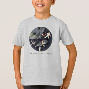Camiseta Un planeta una oportunidad - Día de la Tierra (tex