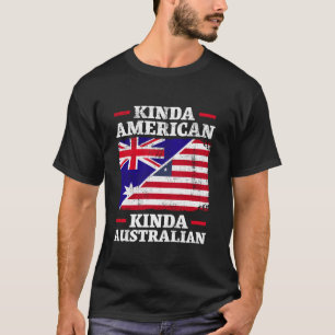 Camiseta Un poco de australiano americano