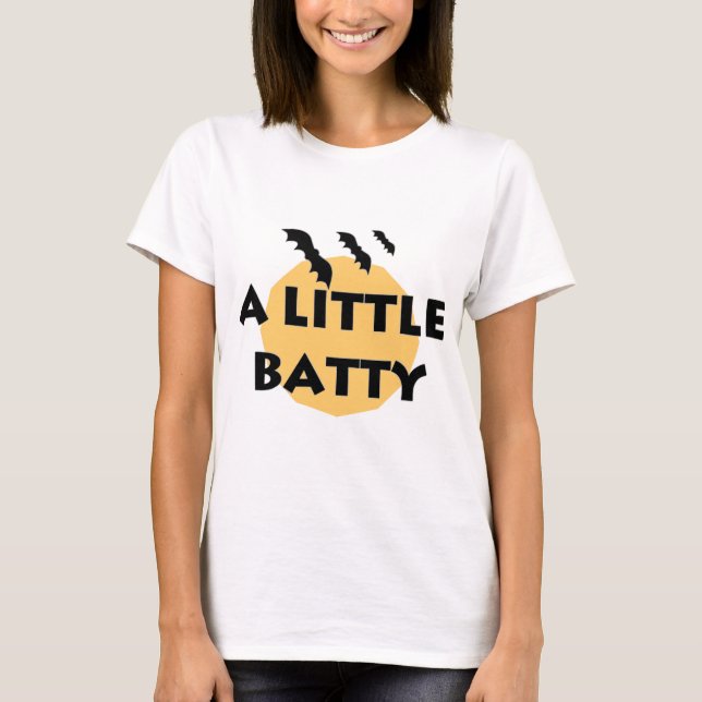 Camiseta Un poco de batty Bats and Moon (Anverso)