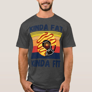 Camiseta Un Poco De Grasa Un Poco Apropiada Para Los Múscul