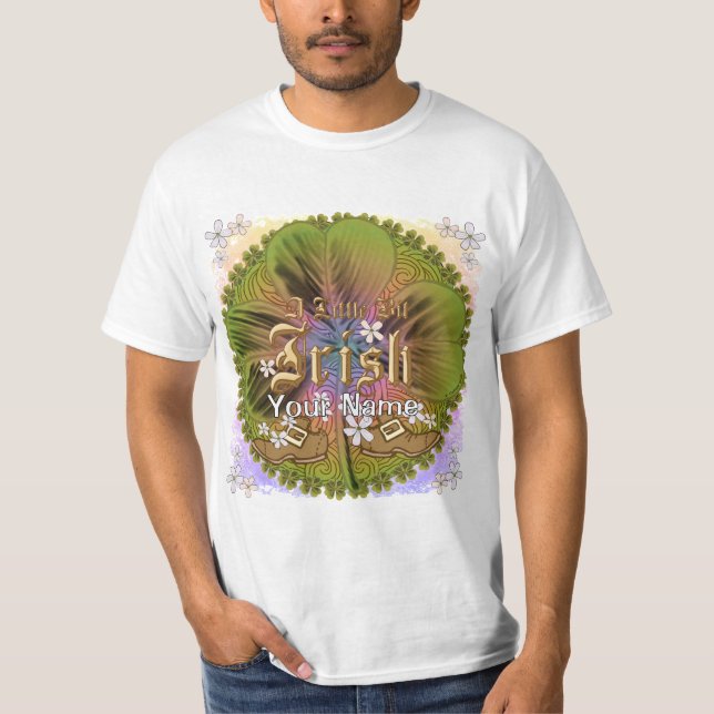 Camiseta Un poco de irlandés  (Anverso)