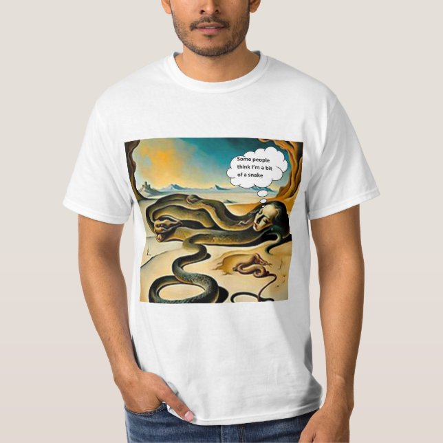 Camiseta Un poco de serpiente (Anverso)