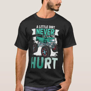 Camiseta Un Poco de Tierra Nunca Lastimó 4x4 Offroad Cool F