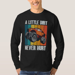 Camiseta Un Poco de Tierra Nunca Lastimó 4x4 Offroad Cool F