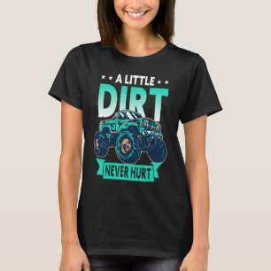Camiseta Un Poco de Tierra Nunca Lastimó 4x4 Offroad Cool F