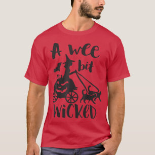 Camiseta Un poco malvado miedo espeluznante gracioso 2011