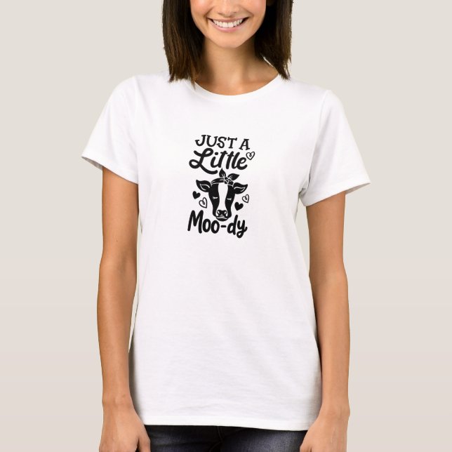 Camiseta Un Poco Moody (Anverso)