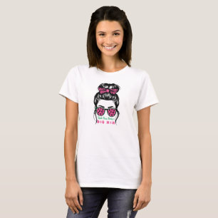 Camiseta Un poco ocupado siendo madre de perro, tipografía 