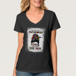 Camiseta Un Poco Ocupado Siendo Un Fotógrafo Y Una Madre De