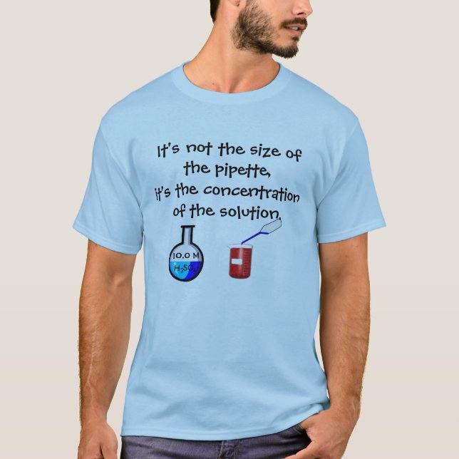 Camiseta Un poco retruécano de la química (Anverso)
