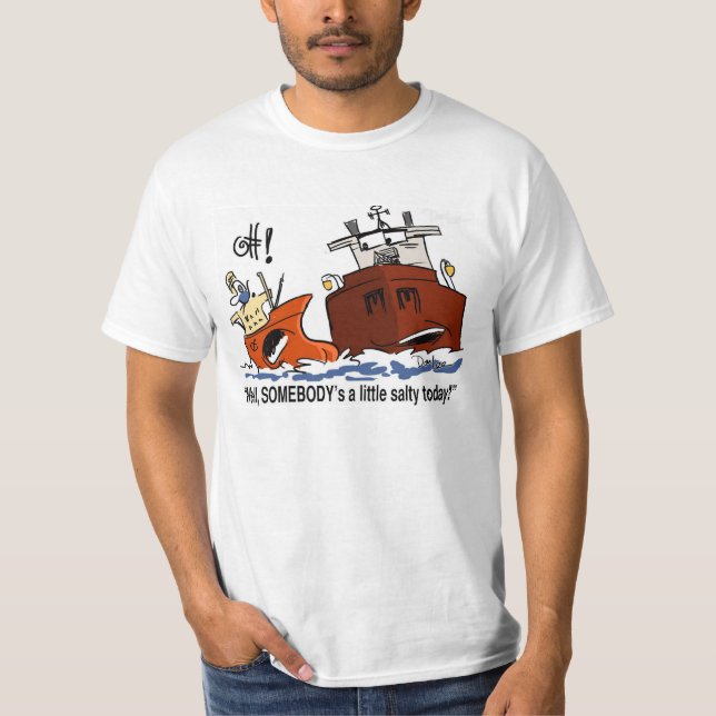 Camiseta Un poco salado (Anverso)
