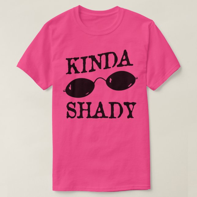 Camiseta Un poco turbia mitad Rim gafas de sol Punny Nove g (Diseño del anverso)