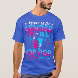Camiseta Un Pop Rosa O Azul Divertido Te Ama La Revelación 
