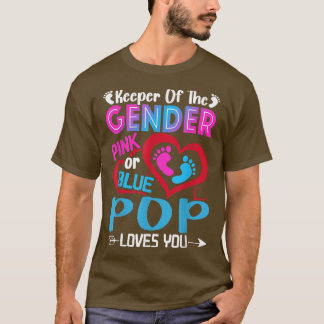Camiseta Un Pop Rosa O Azul Divertido Te Ama La Revelación 