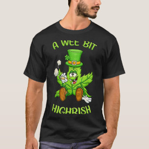 Camiseta Un poquito alto humor irlandés divertido st patric