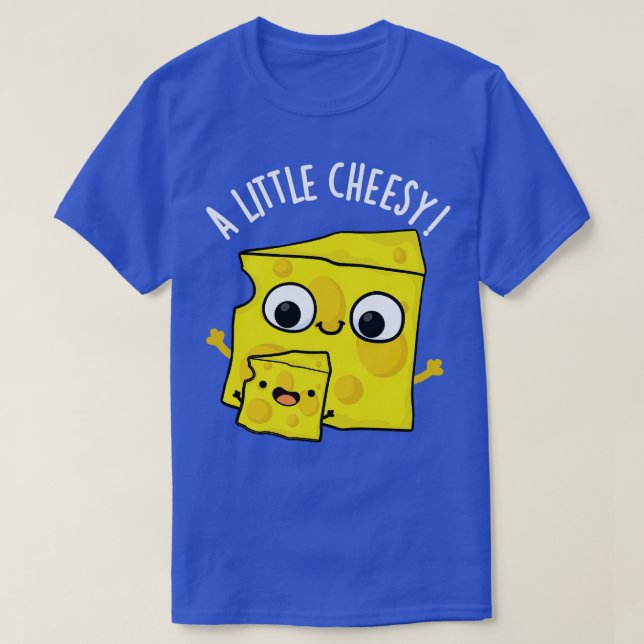 Camiseta Un poquito cursi de comida divertida (Diseño del anverso)
