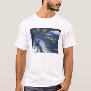 Camiseta Un posicionamiento del águila F-15C de la Fuerza A