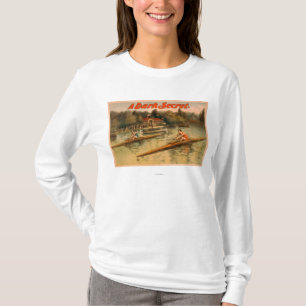Camiseta Un poster de teatro del secreto oscuro