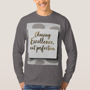 Camiseta " Un poster motivador " Larga Manga