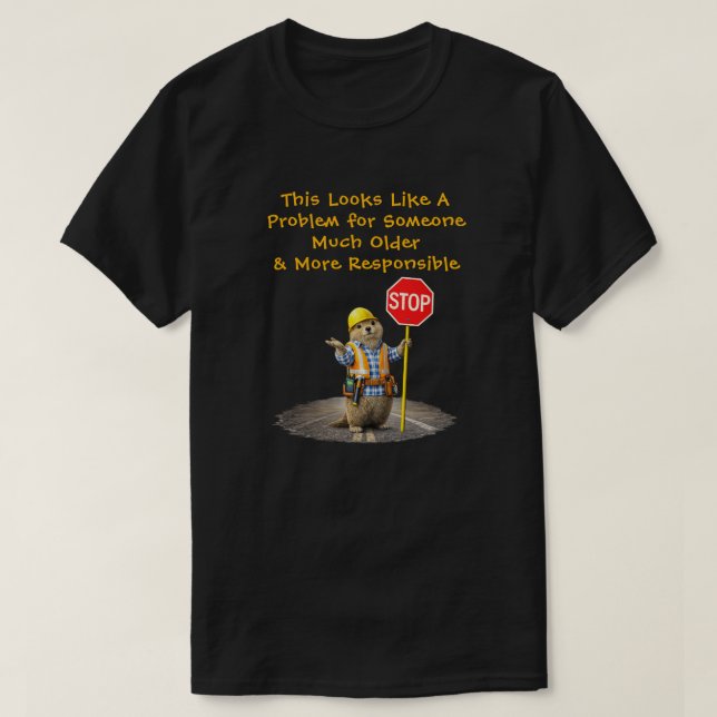 Camiseta "un problema" (1) (Diseño del anverso)