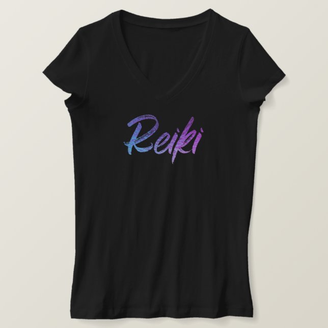 Camiseta *~* Un profesional o maestro de Reiki Energy Healt (Anverso del diseño)