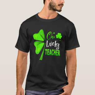 Camiseta Un profesor afortunado Clover Irish Shamrock St Pa