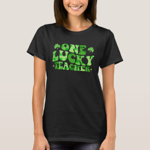 Camiseta Un profesor afortunado retro vintage día de San Pa