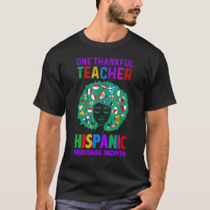 Camiseta Un profesor agradecido, hispano, recuento de meses