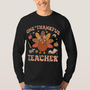 Camiseta Un profesor agradecido, Retro Groovy Fal