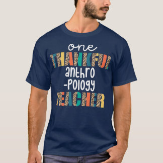Camiseta Un profesor de antropología agradecido