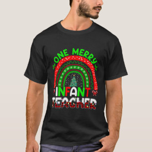 Camiseta Un profesor de árbol de Navidad de un niño de merr