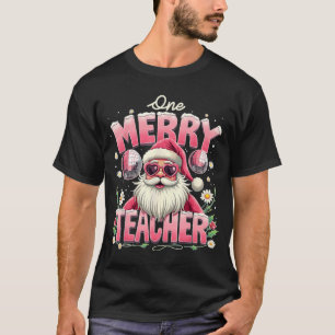 Camiseta Un profesor de cerezo Santa Claus profesor Santa C