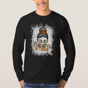 Camiseta Un profesor de educación física agradecido pelo de