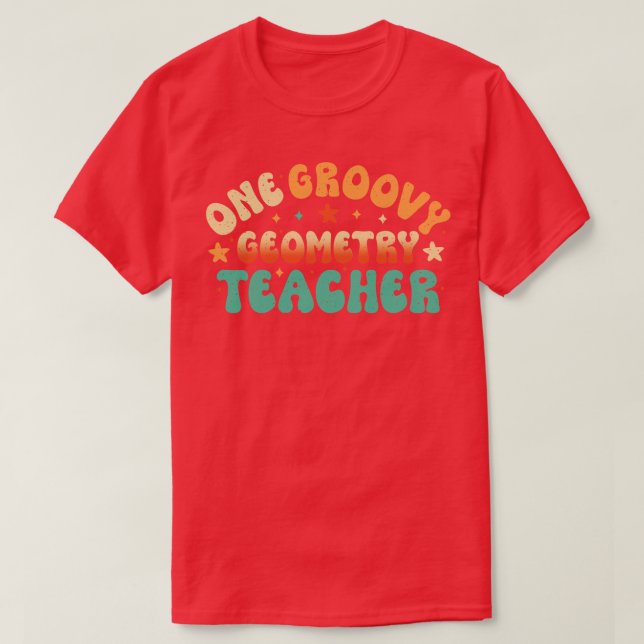 Camiseta Un profesor de geometría (Diseño del anverso)