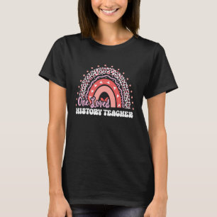 Camiseta Un profesor de historia amado El día de San Valent