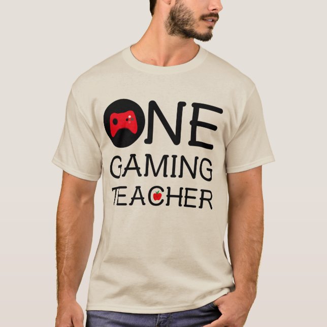 Camiseta Un profesor de juegos (Anverso)