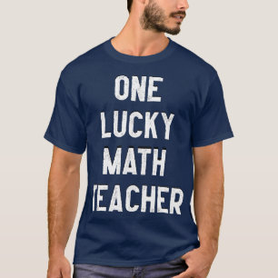 Camiseta Un profesor de matemáticas afortunado 5