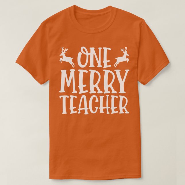 Camiseta Un profesor de merry 1 (Diseño del anverso)