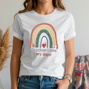 Camiseta Un profesor educador con un nombre personalizado d