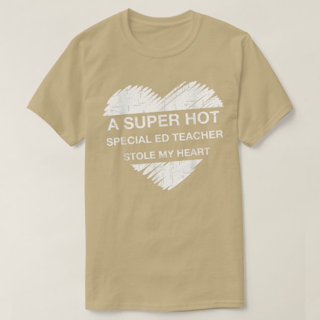 Camiseta Un profesor especial de medicina súper caliente me (Diseño del anverso)