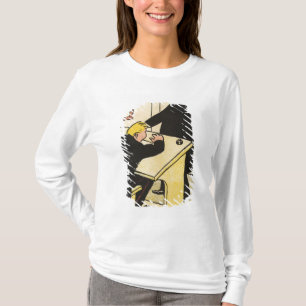 Camiseta Un profesor reprende su alumno de crímenes