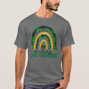 Camiseta Un psicólogo afortunado de escuela Rainbow St Patr