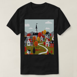 Camiseta Un pueblo en la naturaleza