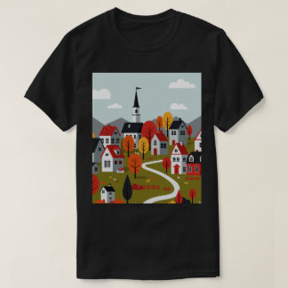Camiseta Un pueblo en la naturaleza