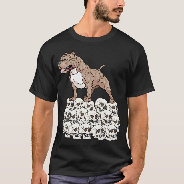 Camiseta Un pug muy peligroso (Anverso)