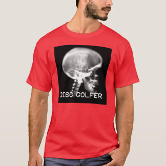 Camiseta Un qué golfista del disco está pensando
