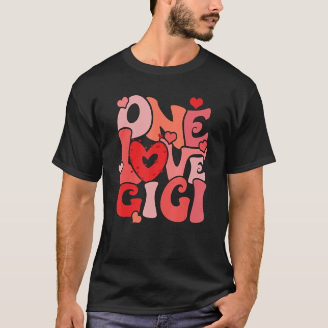 Camiseta Un querido Gigi Gigi Feliz Día de San Valentín 202 (Anverso)